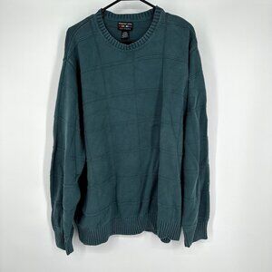 Alexander Julian Colors Vintage‎ Y2K Men's Sweater Green Size Large
